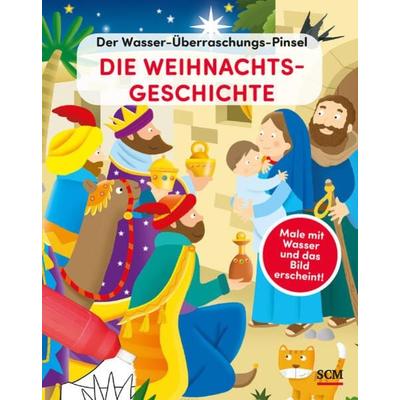 Der Wasser-Überraschungs-Pinsel - Die Weihnachtsgeschichte, Gebundene Ausgabe von , R.Brockhaus, 978-3-417-28959-6