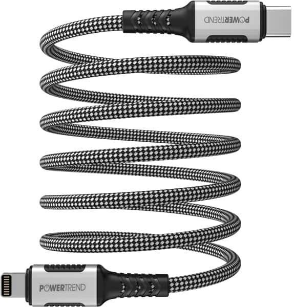 Powertrend Magnetisk Ladekabel Usb-C Til Lightning