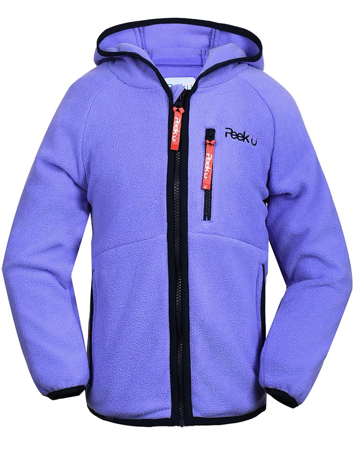 Peek U Fleecejacke "Robbie" in Lila - 110