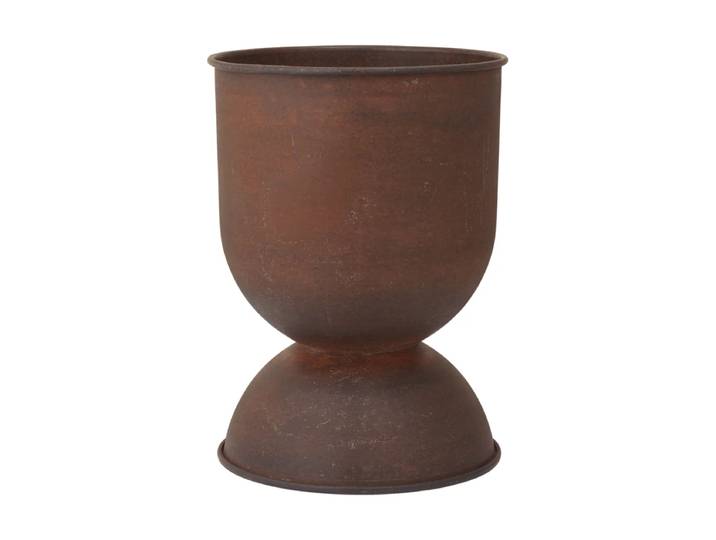 Ferm Living Cache-pot Hourglass petit Ø30 cm Rouille