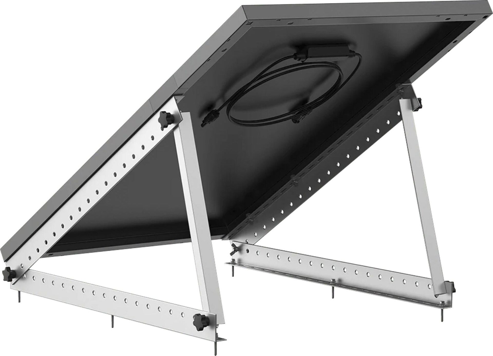 EcoFlow AA-FRAME-28IN Montageset Vrijstaand Zilver Betonlook 0 - 90°