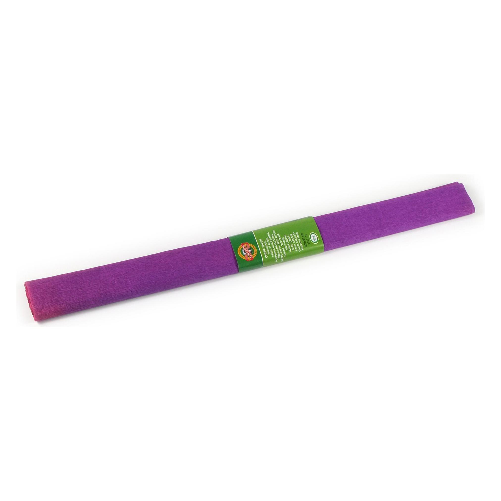 Creped paper, 200x50 cm, Nr. 21, purple (52289960)