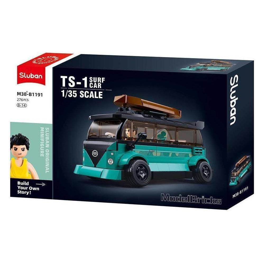 Sluban SL96061 - Freizeit Bus "Surfing" (276 Teile) (SL96061)