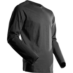 Langarmshirt "22581-983" Customized - L - schwarz