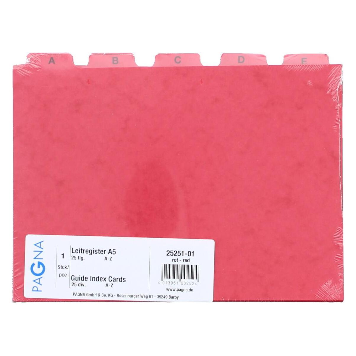 Pagna Kartei-Register A5 (A5) (25251-01)