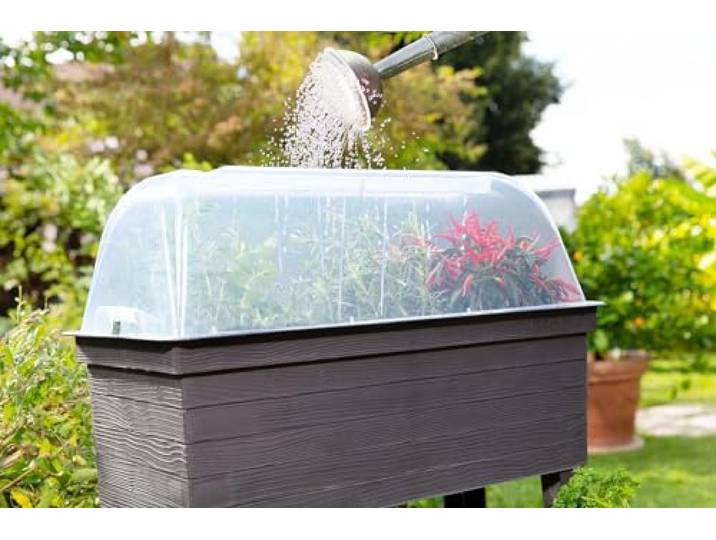 Garantia Urban Kit Carré Potager sur Pieds avec Serre de Culture Jardinieres Exterieur\, Jardiniere sur Pieds\, Potager surélevé