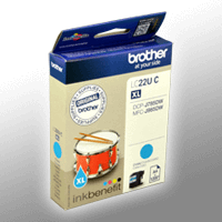 Brother Tinte LC-22UC cyan
