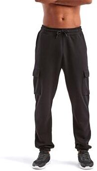 TriDri TD604 Riley Cargo Joggers Pant in Black size 2XL   60/40 cotton Polyester fleece