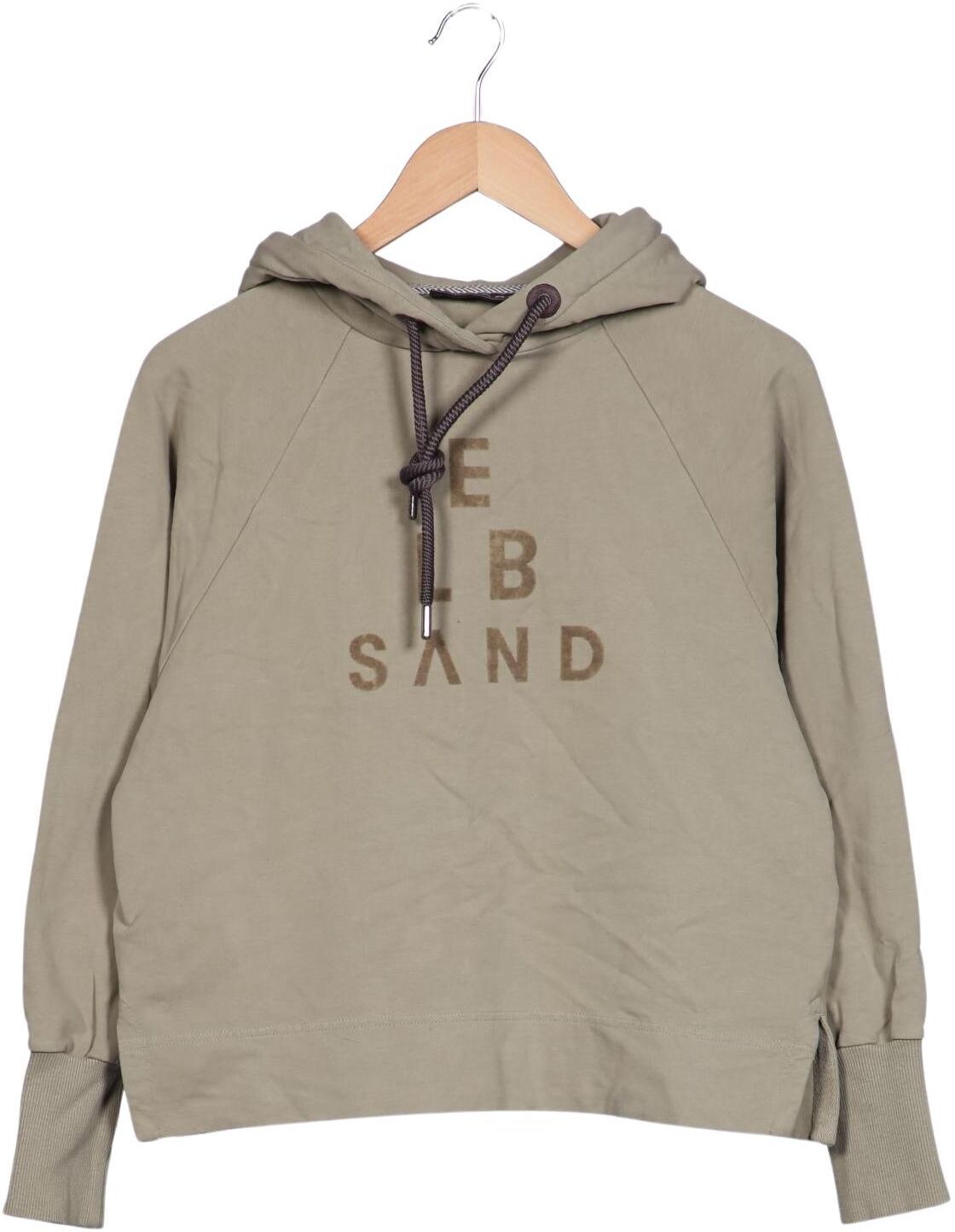 Elbsand Damen Kapuzenpullover, Grün, Gr. XS, Baumwolle / Elasthan - Second Hand