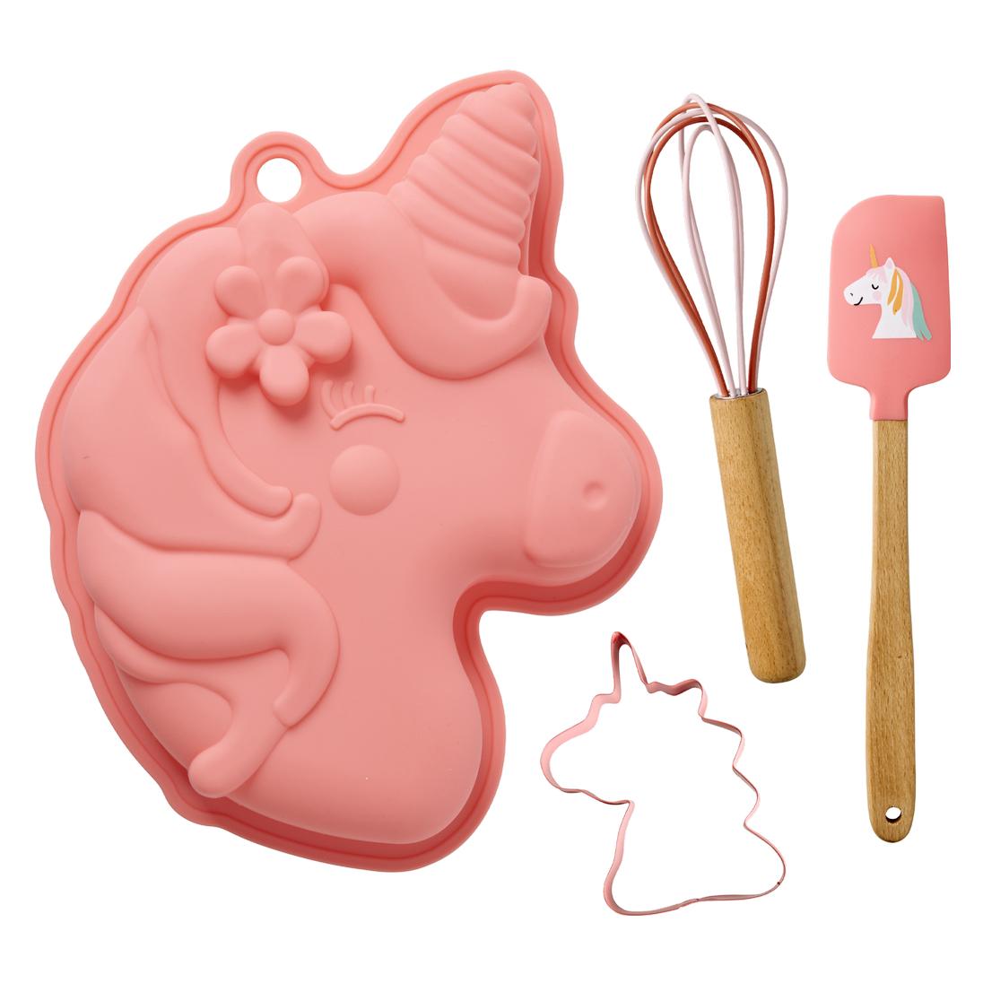 Rice Baking Set Unicorn Love (BAFOR-4ZUNILO)