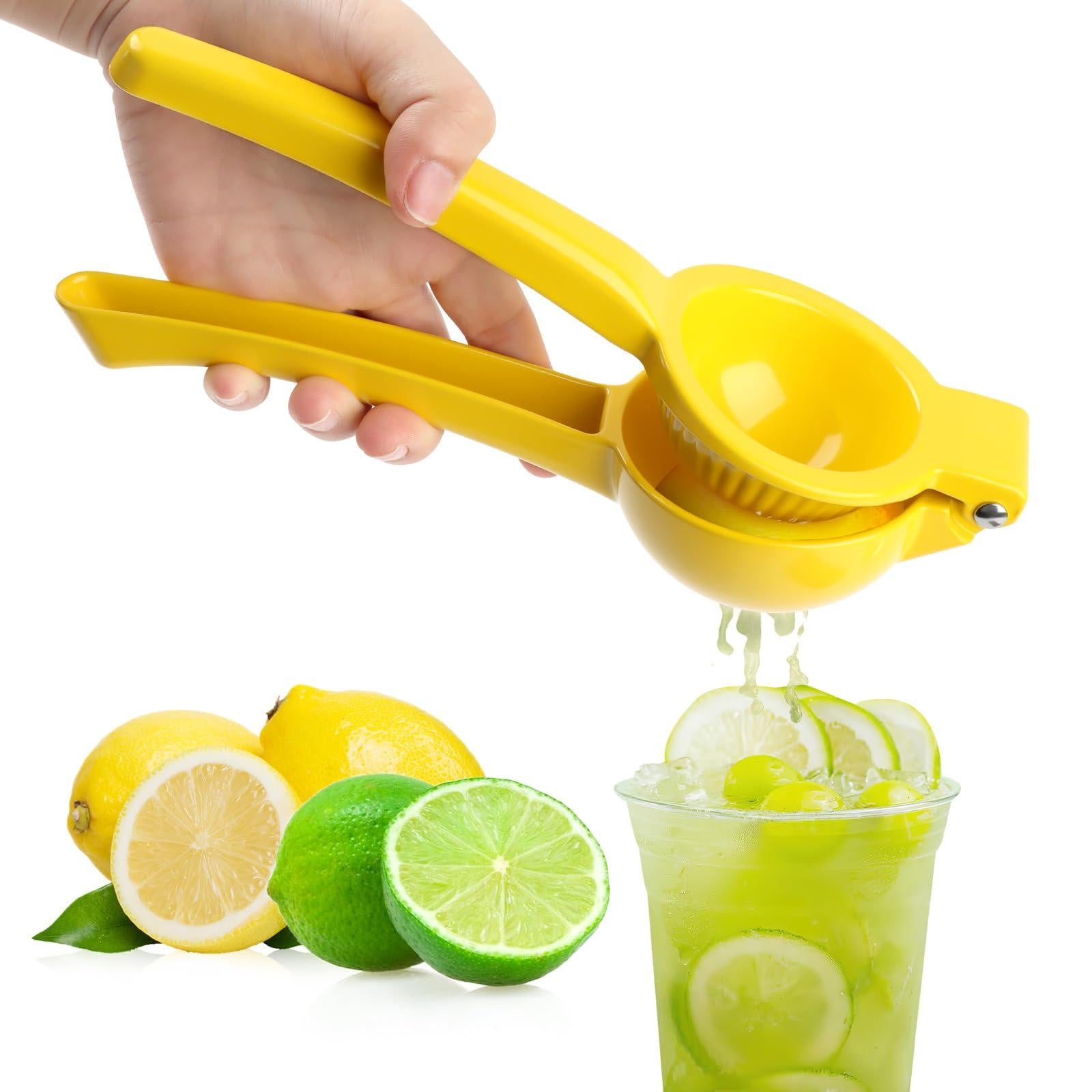 Dripio Handpers voor citrusvruchten, Geel, 7 cm