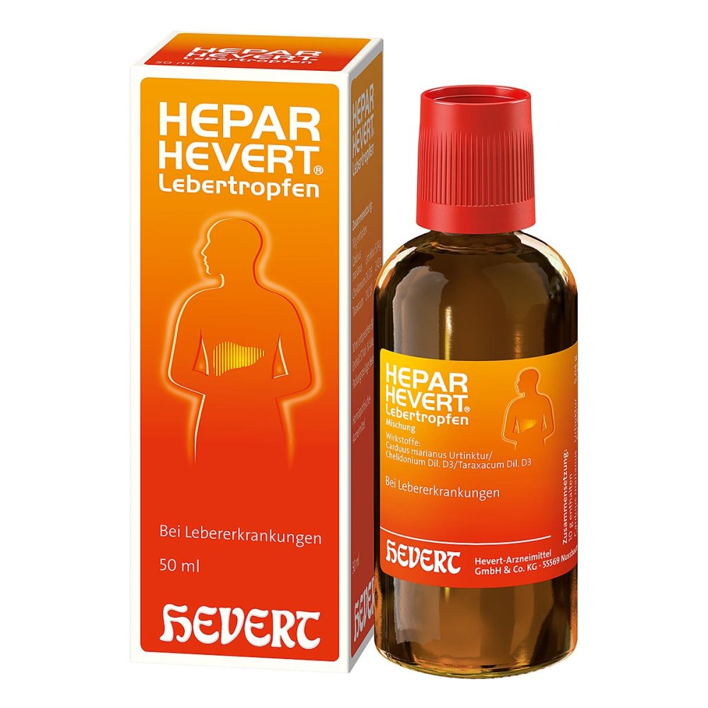 Hevert-Arzneimittel GmbH & Co. KG Hepar Hevert Lebertropfen 04982520