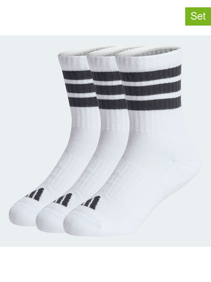 adidas 3er-Set: Socken in Weiß - 22