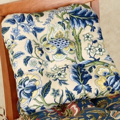 A. L. Ellis Inc Regency Chair Cushions Set of Two, Set of Two, Light Cream