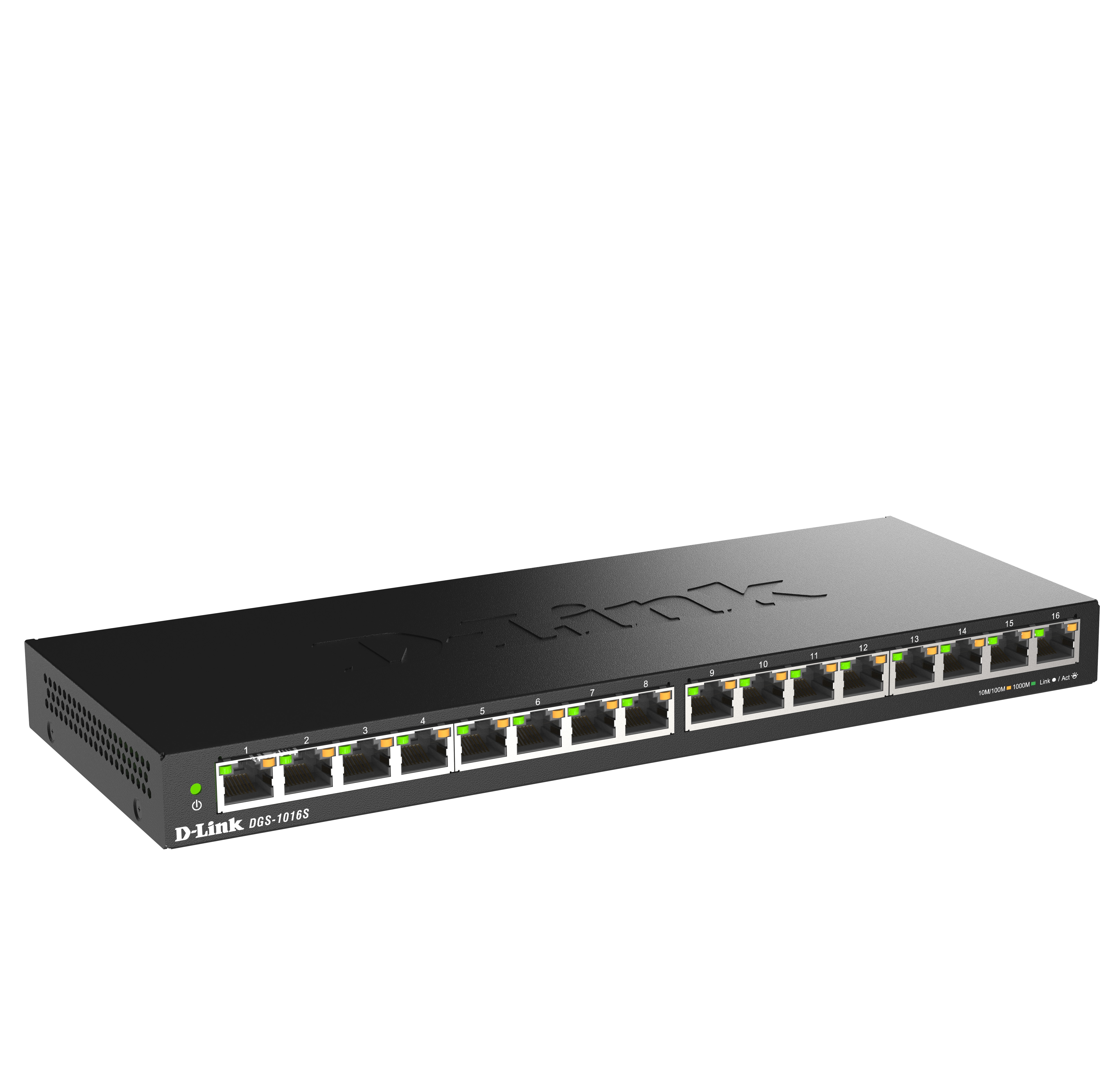 D-Link DGS-1016S/E 16-Port Gigabit Switch Green Ethernet