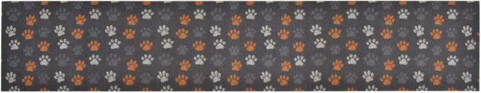 Ophelia & Co. Lorilee Kitchen Mat Black;Orange;Grey Runner W60 x L300 cm