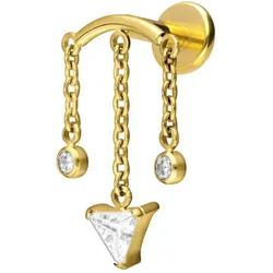 Titan Labret mit Push Fit WINDSPIEL