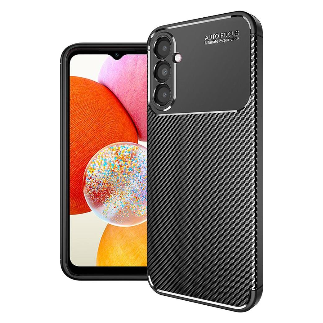 Techsuit - CarbonFiber - Samsung Galaxy A14 4G / A14 5G - Black (Samsung Galaxy A14, Samsung Galaxy A14 5G) (56351863)