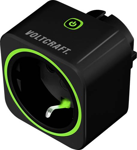 VOLTCRAFT SEM6000 BLACK Energiekosten-Messgerät Bluetooth-Schnittstelle, Datenexport, Datenloggerfunktion, TRMS, Stromtarif