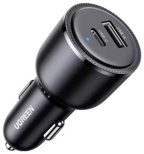 Ugreen Auto-Netzteil 63 Watt super-schnelles Laden 2.0 Huawei Fast Charge AFC USB BC 1.2 Apple 2.4A Power Delivery 3.0 + PPS