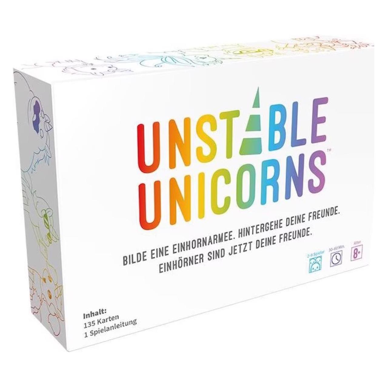 Asmodée Unstable Unicorns (Deutsch, 2 - 8 Spieler) (TTUD0001)