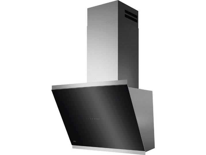 AEG Kopffreihaube GV77D61SL Serie 7000 mit Hob²Hood Automatiksteuerung, extra leise durch SilenceTech