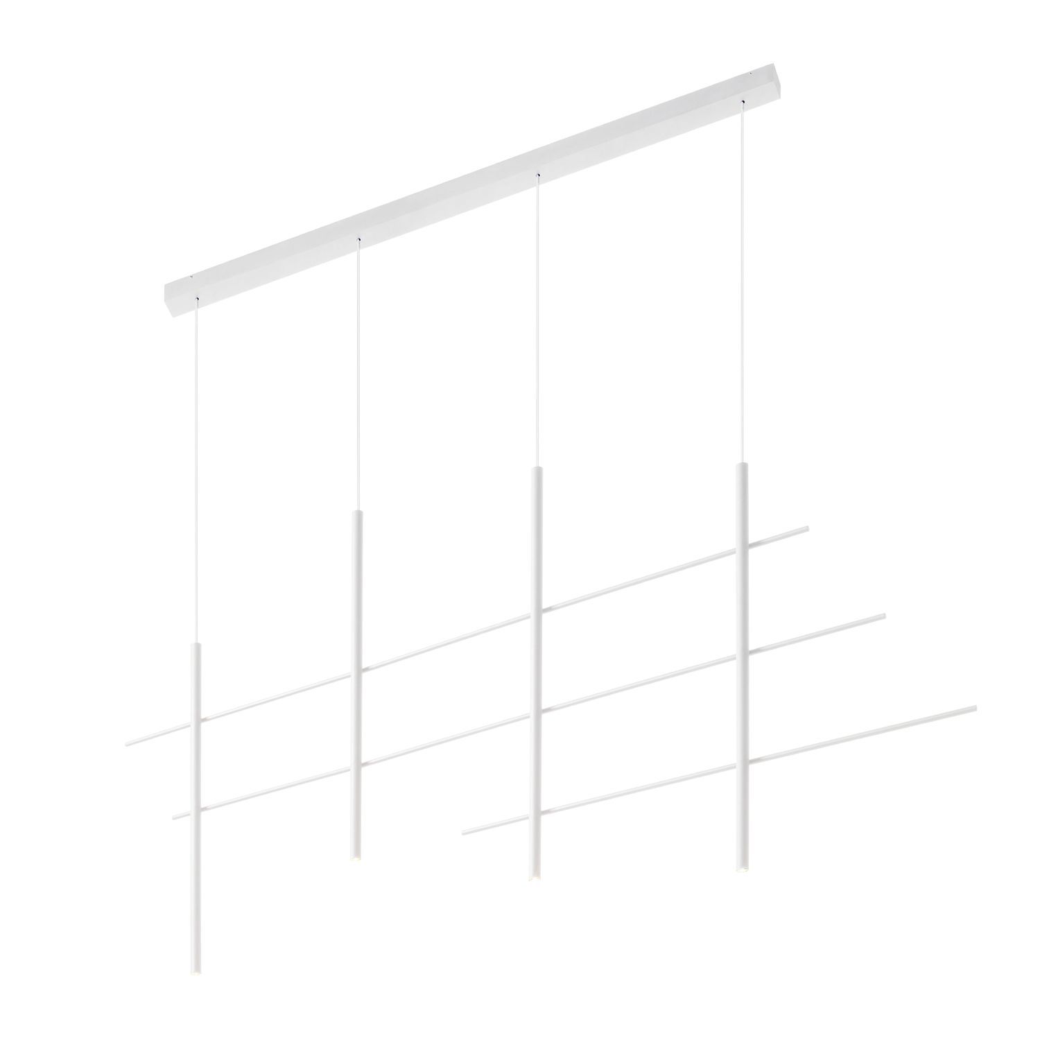 Wever & Ducré LED-Pendelleuchte NET CEILING SUSP 4.0 - 2700K W weiß 231464W3 5404037320226