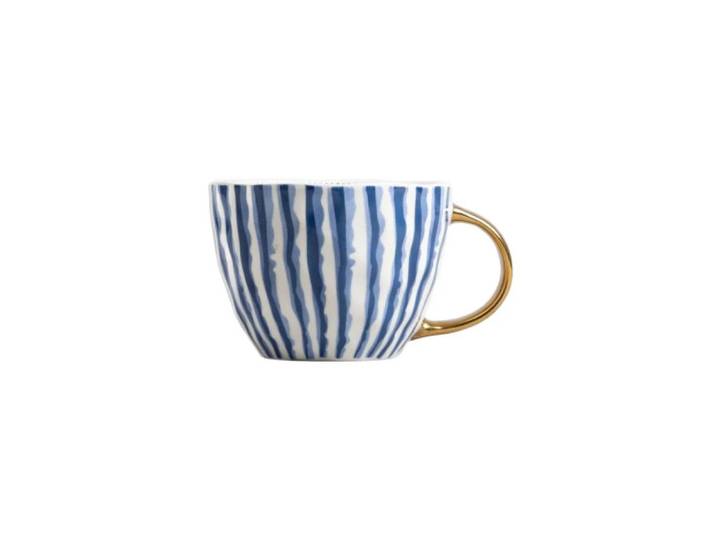 Homla ARWAL Blue Stripes Becher, 450 ml