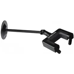 Quik Lok GS/701L Gitarren- und Bassgitarren-Wandständer (Gitarre), Instrumentenständer + Halter, Schwarz