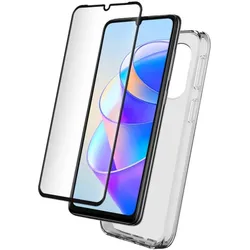 Bigben Schutz-Set Series (Honor X7a), Smartphone Hülle, Transparent