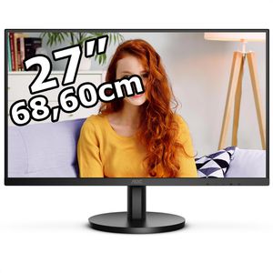 AOC Monitor U27B3A , 27 Zoll, 4K UHD 3840 x 2160 Pixel, 4 ms, 60 Hz