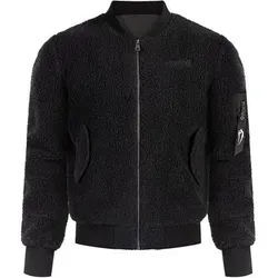 SMILODOX Teddy Jacke Ferell, Größe M in Schwarz Schwarz
