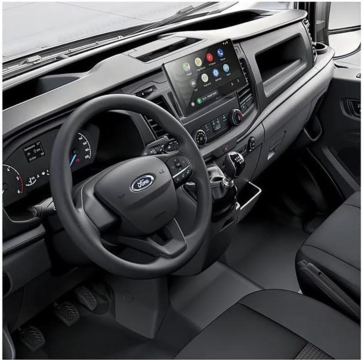 Pioneer SPH-EVO950DAB-C-T für Ford Transit Sygic Navi Android Auto CarPlay