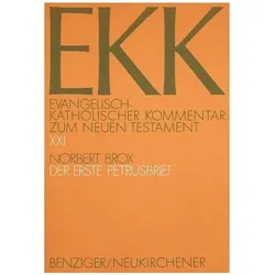 Evangelisch-kath. Kommentar zum NT / Petrusbrief, Fachbücher von Norbert Brox