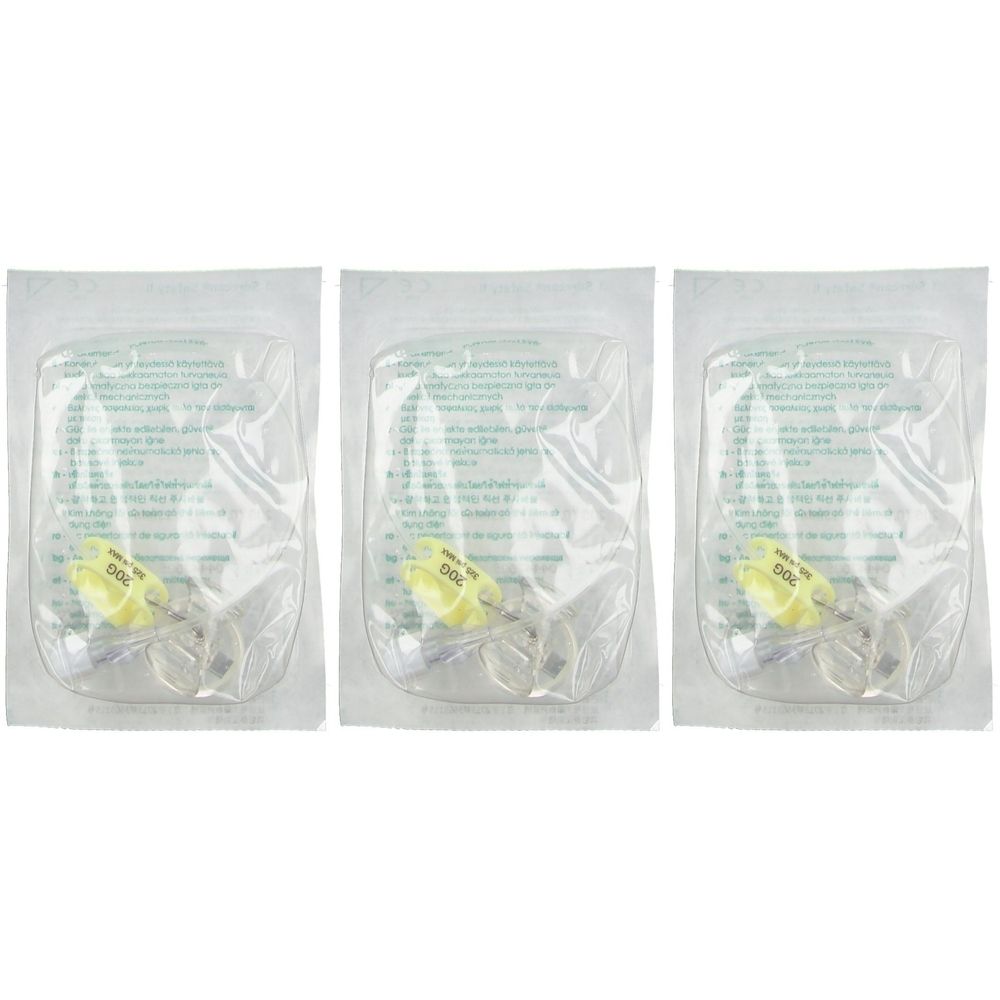 Surecan Safety II N20G15Mm x3 3x1 St Kanüle