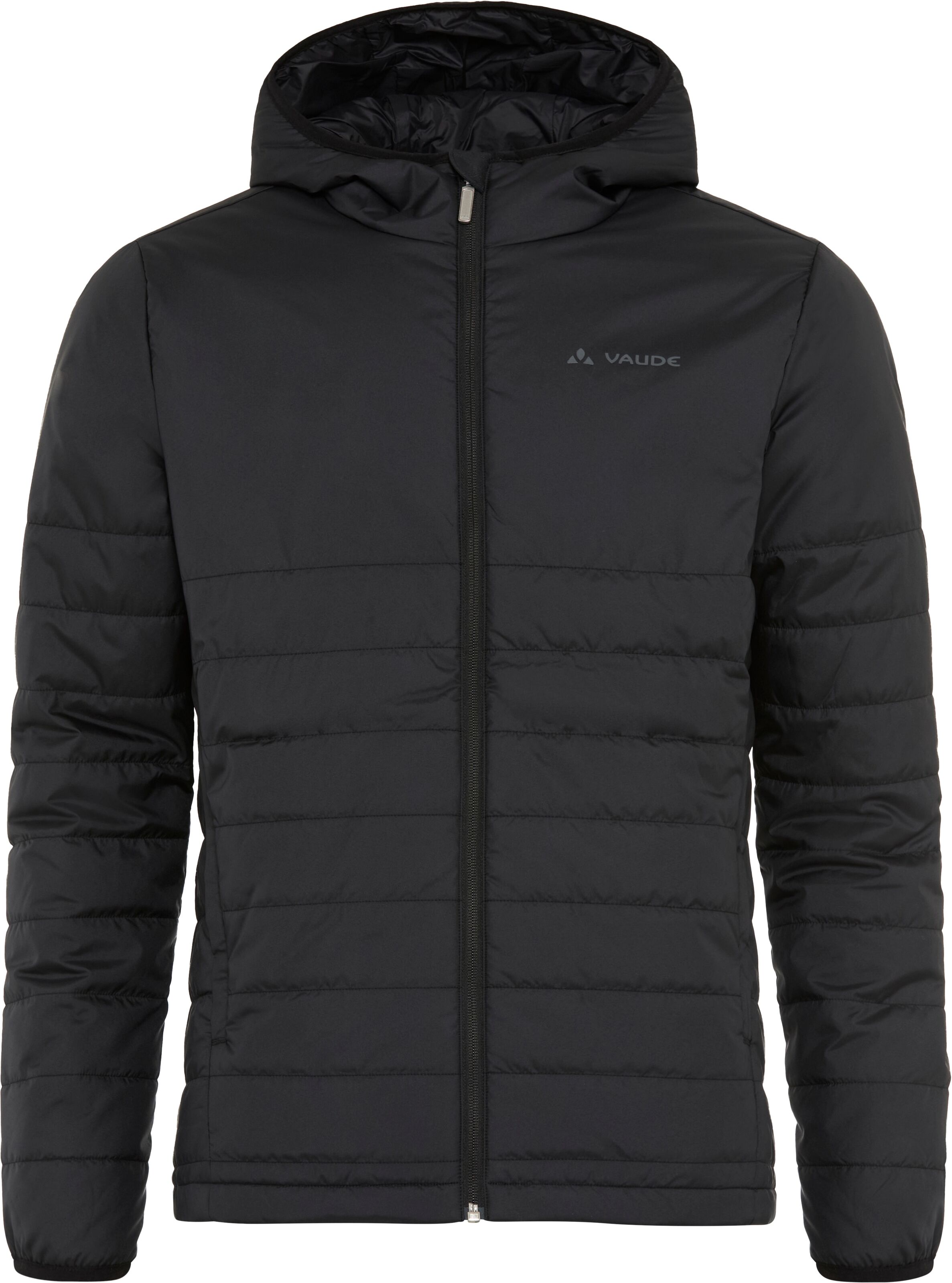 Steppjacke VAUDE "SE MEN´S SAFIEN JACKET", Herren, Gr. M, schwarz, Obermaterial: 100% Polyester. Futter: 100% Polyamid. Wattierung: 100% Polyester, normal, Jacken Steppjacke, mit Reissverschluss, für Wandern und Trekking, wärmeisolierend schwarz M