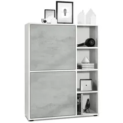 HIGHBOARD Cuba Türen in Beton Oxid Optik