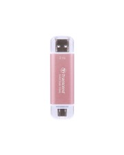 Transcend 1 TB USB External SSD ESD310P 10Gbps Type C/A Pink (TS1TESD310P)