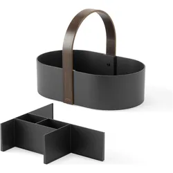 Umbra, Badaufbewahrung, BELLWOOD Caddy, schwarz/Walnuss