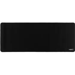 2x Onit Mausmatte Pro Schwarz, Mausmatte, Schwarz