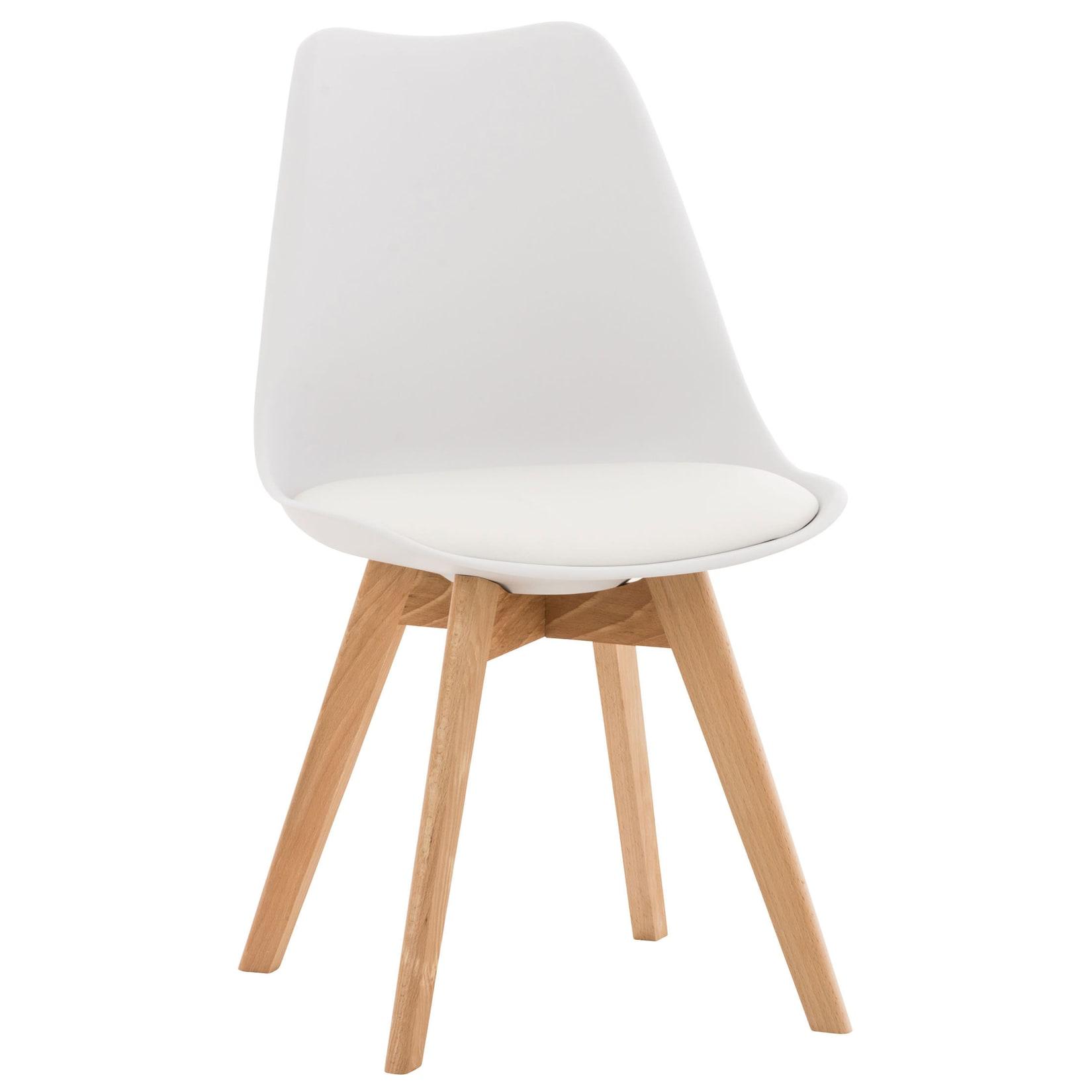 CLP Stuhl Linares Farbe: weiß, Material: Kunststoff