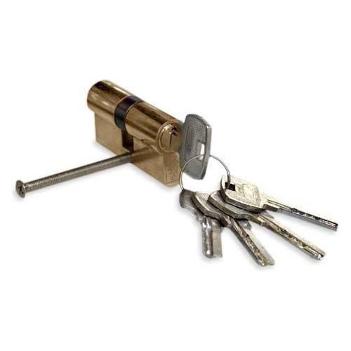 Haushalt CYLINDER LOCK 65MM 30X35 BRASS 5 KEYS (33033308)