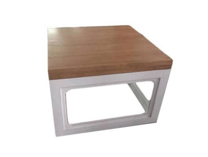 Fine Asianliving Table Basse Contemporaine Chinoise en Bois L 65 x P 65 x H 45 cm