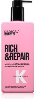 Farmona Hair Clinic Smoothing Regenerating Conditioner condicionador regenerador para cabelo seco a danificado 260 ml. Hair Clinic Smoothing Regenerating Conditioner