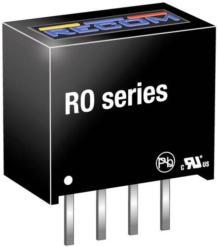 RECOM RO-1215S DC/DC-Wandler, Print 15 66mA 1W Anzahl Ausgänge: 1 x Inhalt 1St.