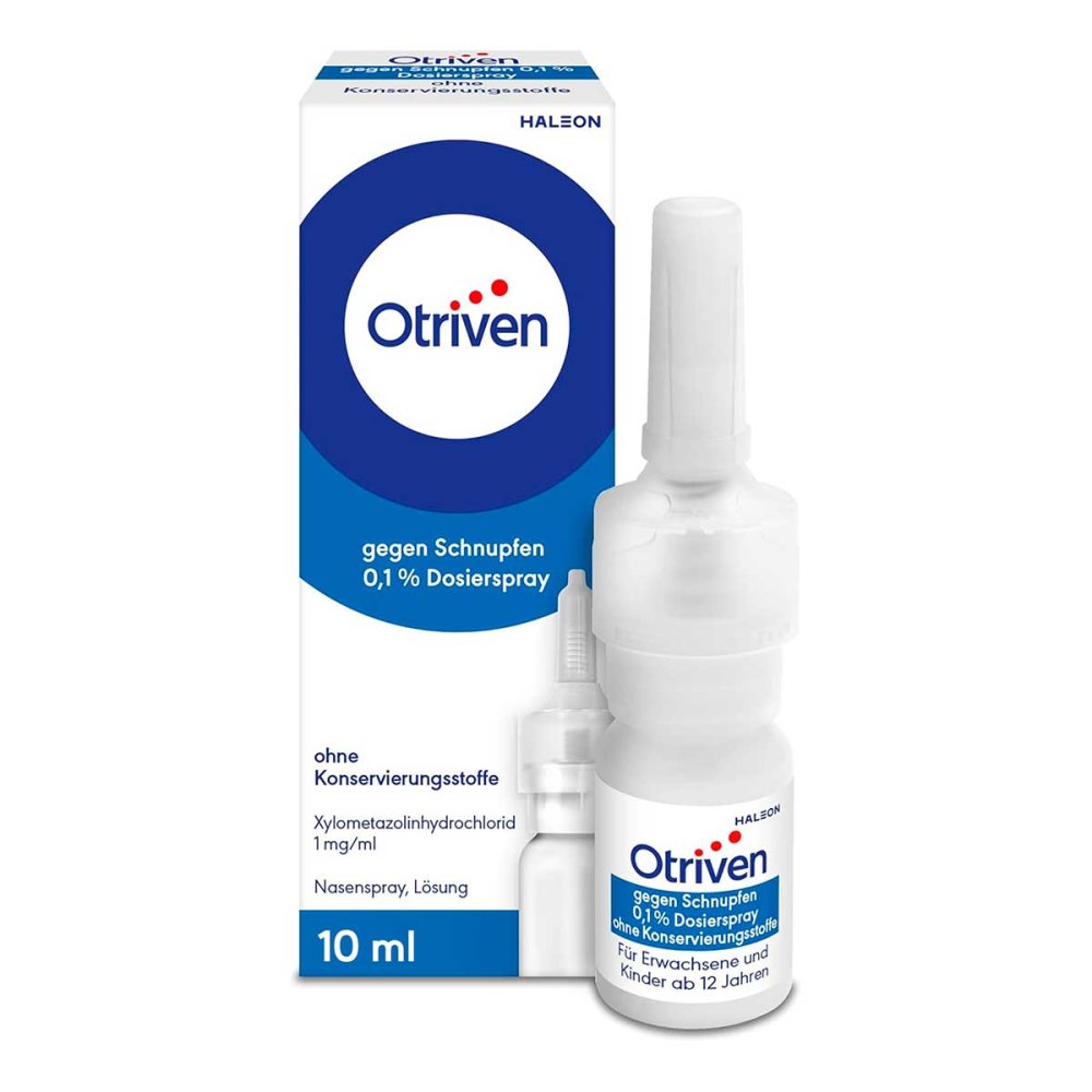 Haleon Germany GmbH Otriven gegen Schnupfen 0,1% Nasenspray (Dosierspray) 08444541