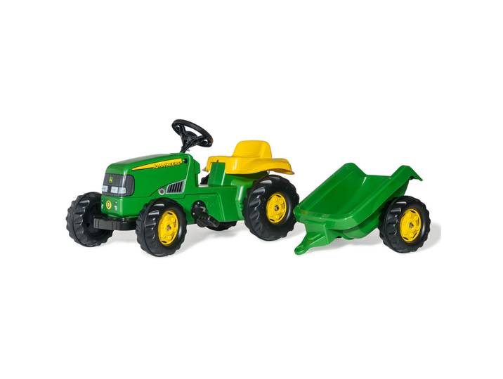 RollyKid John Deere Rolly Toys Grün Kunststoff - Farbe: Grün/Gelb - Trettraktor