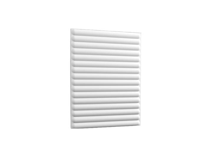 Deko-Wandprofil „HILL BEAD XL W 214“ - 200 cm weiss Orac Decor