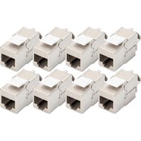 CAT 6A Keystone Modul geschirmt werkzeugfrei 8 Stk., Keystone-Modul