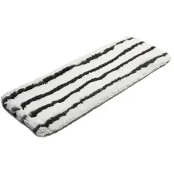 Wischmop Mopptex Microborstenmopp weiß-grau 40 cm Microfasermop mit Schrubbborsten und Wasseraufnahme